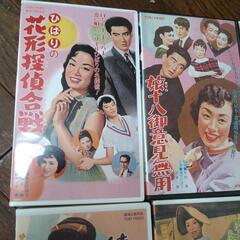 美空ひばり 高倉健 共演映画 13本セット VHS お売りします。