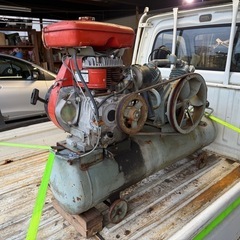 動作品・エンジンコンプレッサー・ロビンエンジン・ハイパワー・キャブオーバーホール済み