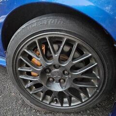 ランエボ ランサーエボリューション7 アルミタイヤホイールセット 17インチ