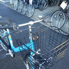 中古自転車3332 前後タイヤ新品！ 27インチ 6段ギヤ ダイナモライト