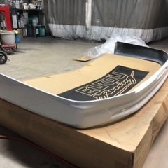 ハイエースワイド　200系　エアロ　フロントスポイラー