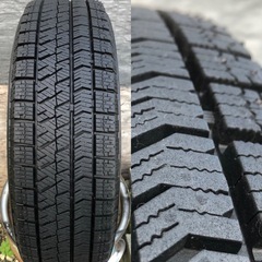 ［SOLD］14インチ アルミホイール　スタッドレス 155/65R14 4本 VRX2　2023年 バリ溝 軽自動車