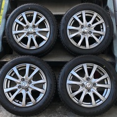 ［SOLD］14インチ アルミホイール　スタッドレス 155/65R14 4本 VRX2　2023年 バリ溝 軽自動車