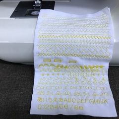 文字模様☆自動糸切り☆SINGER Apricot9780☆整備済