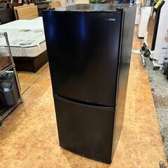 【愛品館 市原店】アイリスオーヤマ　2022年製　142L　2ドア冷蔵庫　IRSD-14A-B　【愛市IR017325-104】 愛品館 市原店】アイリスオーヤマ 2022年製 142L 2ドア冷蔵庫 IRSD-14A-