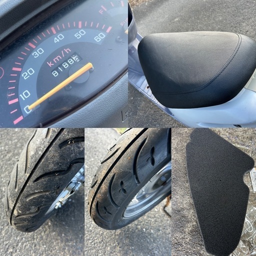 ⭐️AF27.Dio快速2ストモデル⭐️バッテリ・シート・プラグ・エアクリ