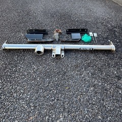 18年エスティマ用SOREXステンレスヒッチメンバー