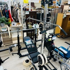 ★849『これって一家に一台ですよね？』　FIGHTING ROAD　ベンチプレスセット　リサイクルマート鹿児島宇宿店
