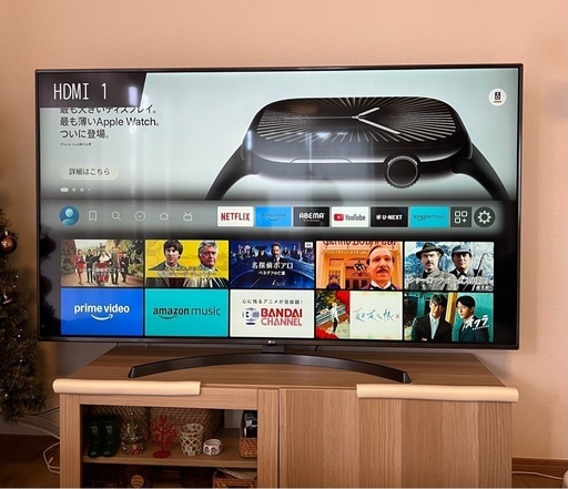 LG 65UK6500EJD 65V 4K HDRテレビ 美品】LG 65V型 4K 液晶テレビ 65UK6500EJD HDR対応 ネット動画