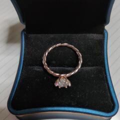 サモアナイトのk18リング