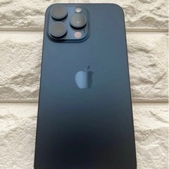 【ほぼ未使用】iPhone 15 Pro Max ブルーチタニウム 256GB AppleCare+ 2025.10.04迄