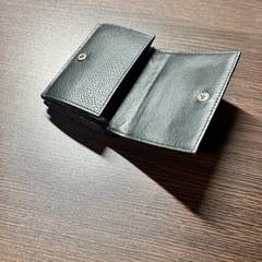 BALENCIAGA バレンシアガ　三つ折り財布　黒