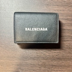 BALENCIAGA バレンシアガ　三つ折り財布　黒