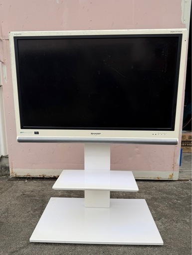 シャープAQUOS 37インチ液晶テレビ スタンド付