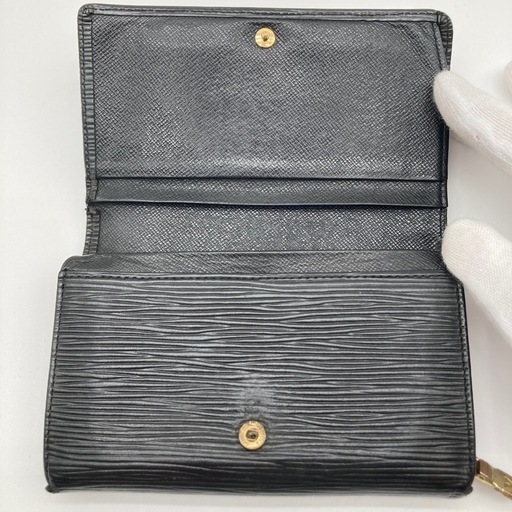 正規品 LOUIS VUITTON ルイヴィトンエピ エピ 長財布 ブラック ブランド