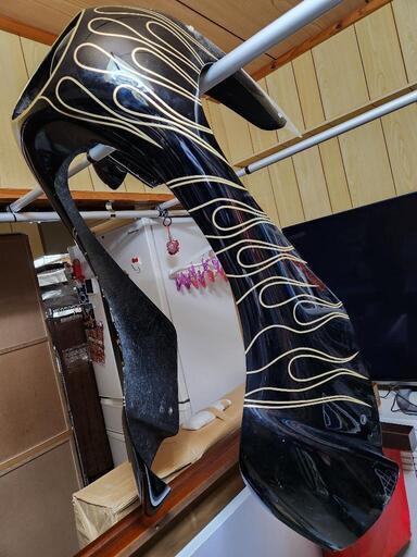 TOMO様　ロケットカウル 赤黒 ファイヤー ゼファーX ロケットカウル （ロケットカウル モリワキ カフェ