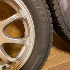 ブリヂストン　ブリザック VRX2  スタッドレスタイヤ 155/65R14  ホイール付き 4本セット　