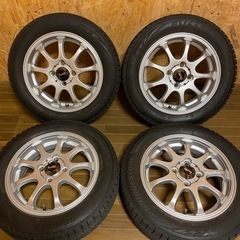 ブリヂストン　ブリザック VRX2  スタッドレスタイヤ 155/65R14  ホイール付き 4本セット　