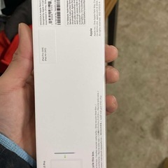 Apple pencil Pro 未開封
