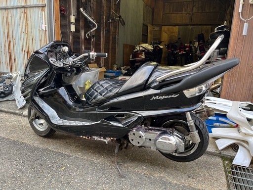 YAMAHAマジェスティー】SG03J スピーカー LED フルカスタム YAMAHA