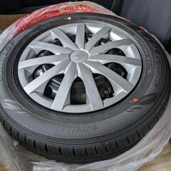 新品ミライース純正夏タイヤ4本セットホイール付き　ダンロップ長野県