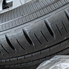 新品ミライース純正夏タイヤ4本セットホイール付き　ダンロップ長野県