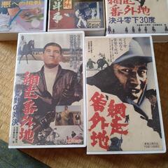 高倉健  網走番外地シリーズ  VHS  9本セット  お売りします。