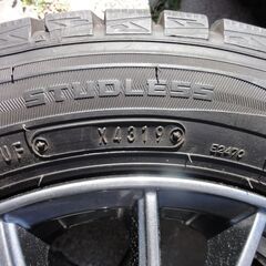 軽自動車スタッドレスホイル付き４本