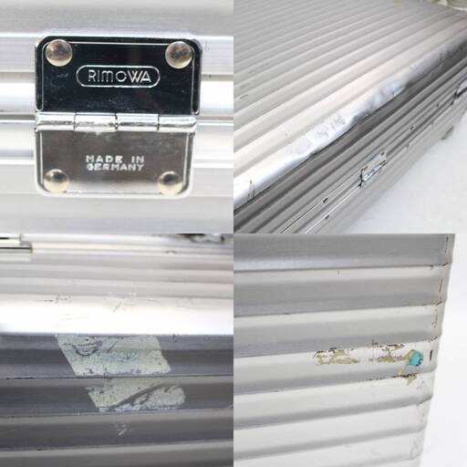 ①ひとつ目 RIMOWAクラシックフライト976.52 2輪スーツケース1号
