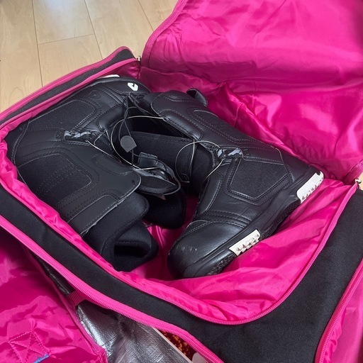 スノボ13点フルセット女性用（小物含） スノーボードウェア上下セット