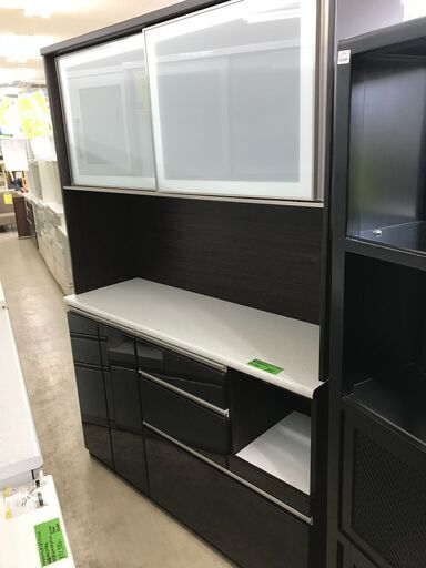 ③ニトリ キッチンボード 食器棚 レンジ台 システムキッチンボード