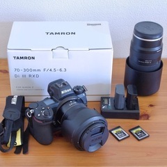 セット販売】タムロン70-300㎜、NIKKOR Z35㎜ NikonZ6ボディはおまけです