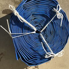 3インチホース (75cm) 20m ＋ 5m ＋バンド金具4ヶ