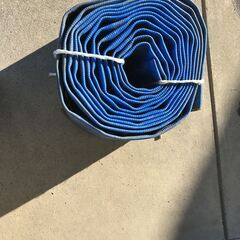 3インチホース (75cm) 20m ＋ 5m ＋バンド金具4ヶ