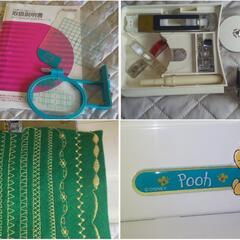 売約済み 美品 くまのぷーさん 刺繍ミシン P-5000