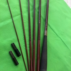 K009★シマノ製オールドへら竿★レア初代朱紋峰19尺★店頭販売中！！