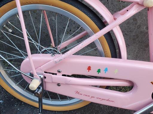 B518 子供自転車☆ブリヂストン☆HACCHI☆18インチ☆補助輪付き HACCHI 18