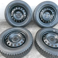 ◆アクア純正◆バリ山◆スタッドレスタイヤ◆175/65R15◆ホイール付き◆４本セット◆スペイド他