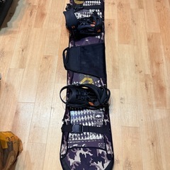 FTWO（現在はFNTC）TNT 153cm スノーボード 板 UNIONビンディングセット