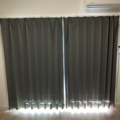 NITORI ニトリ カーテン レースカーテン ダークグレー 遮光 遮熱 防炎 NITORI ニトリ カーテン レースカーテン ダークグレー 遮光 遮熱