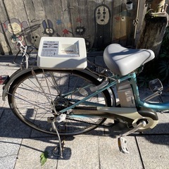 【Y1498】電動アシスト　ブリヂストン　assisto 26インチ   充電器・バッテリー有　20,400円（防犯・税込）