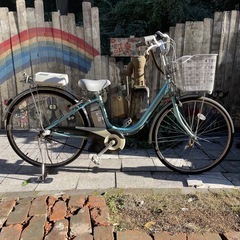 Y1498】電動アシスト ブリヂストン assisto 26インチ 充電器