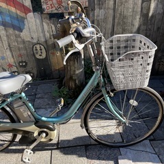 【Y1498】電動アシスト　ブリヂストン　assisto 26インチ   充電器・バッテリー有　20,400円（防犯・税込）