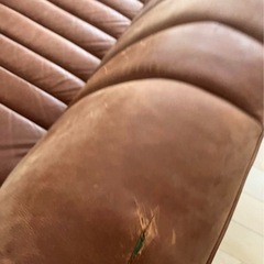 関家具 クラッシュゲート マックⅢ 3人掛け オイルレザー ソファ