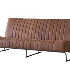 関家具 クラッシュゲート マックⅢ 3人掛け オイルレザー ソファ