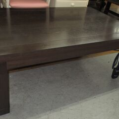 R439 NITORI 長方形 こたつテーブル 継脚付き 座卓 和風 幅120cm Used