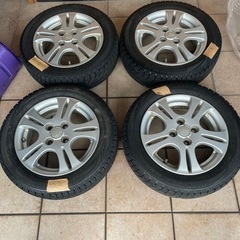 ダイハツ純正アルミホイール 155/65/R14 ブリザックスタッドレス