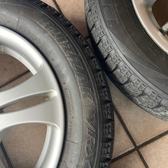 ダイハツ純正アルミホイール 155/65/R14 ブリザックスタッドレス