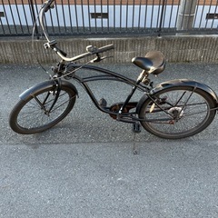 中古ビーチクルーザー自転車（西宮引取り限定）