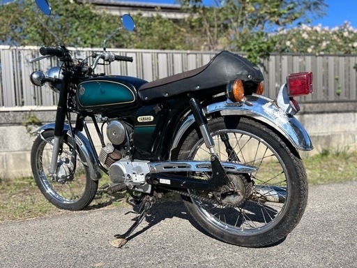 ⭐️YB-1快速2スト.4速ギア⭐️バッテリー・チェーン・プラグなど新品交換で快調⭐️50cc原付オートバイ⭐️ ⭐️YB-1快速2スト.4速ギア⭐️バッテリー・チェーン・プラグなど新品交換
